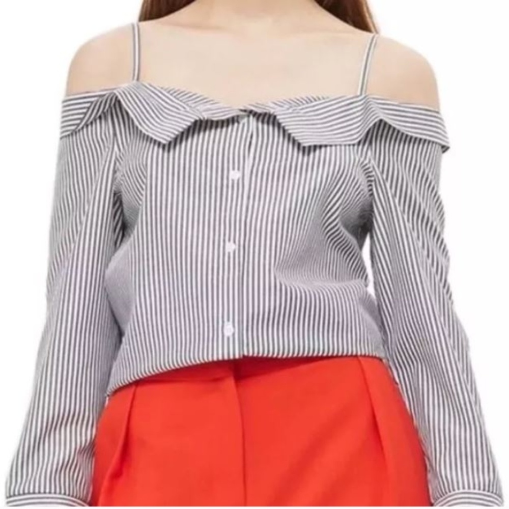 topshop bardot top